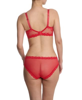 Women's Feathers Full Figure Contour Underwire Bra 741299