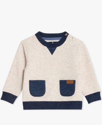 Baby Boys' Long Sleeve Sweatshirt and Pants, 2-Piece Set