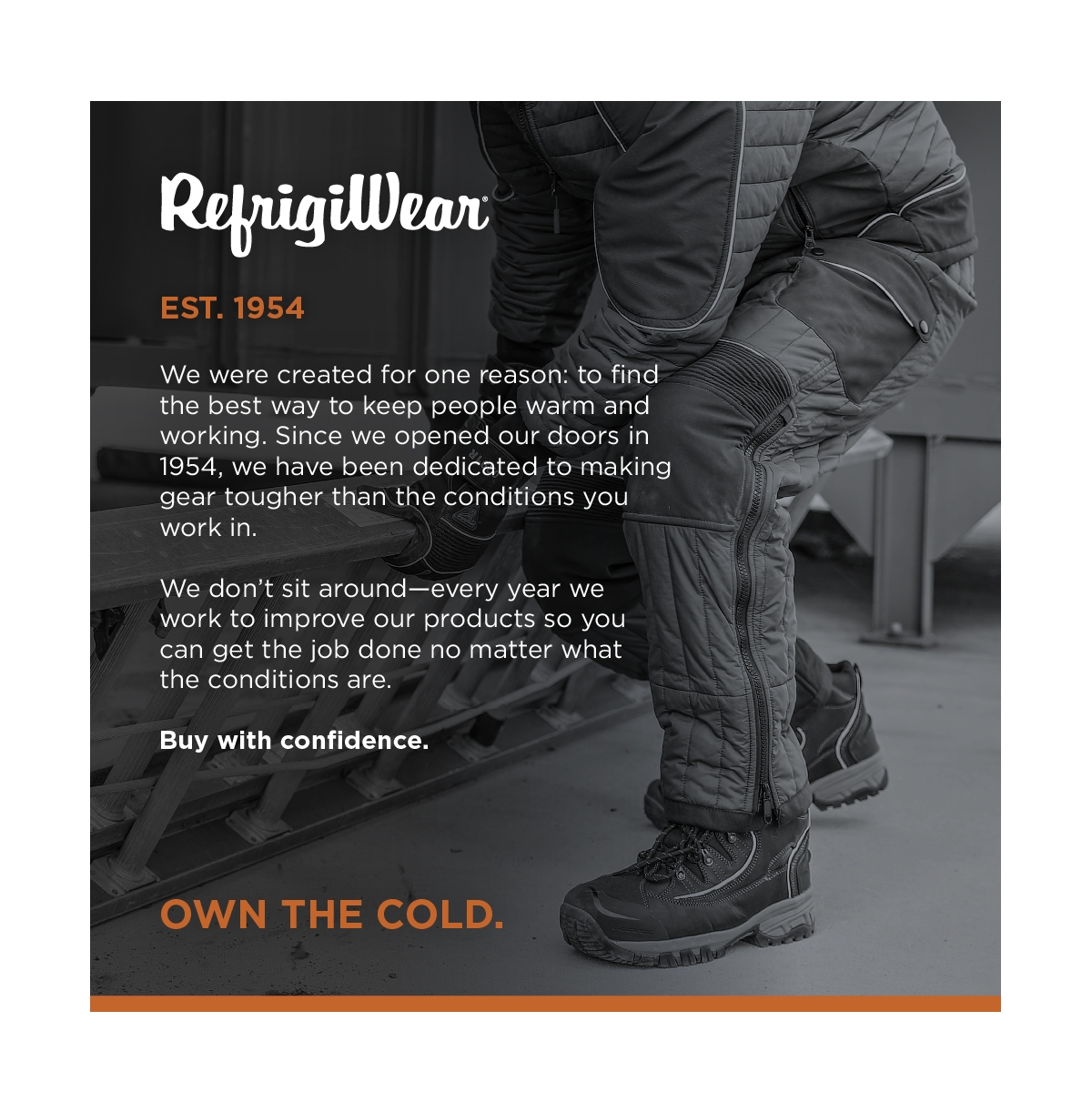 RefrigiWear Men's Frostline Hiker Boot - Waterproof, Anti-Slip, and Insulated for Extreme Cold