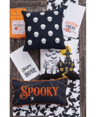Halloween Skulls Accent Throw Pillow, 18" x 18"