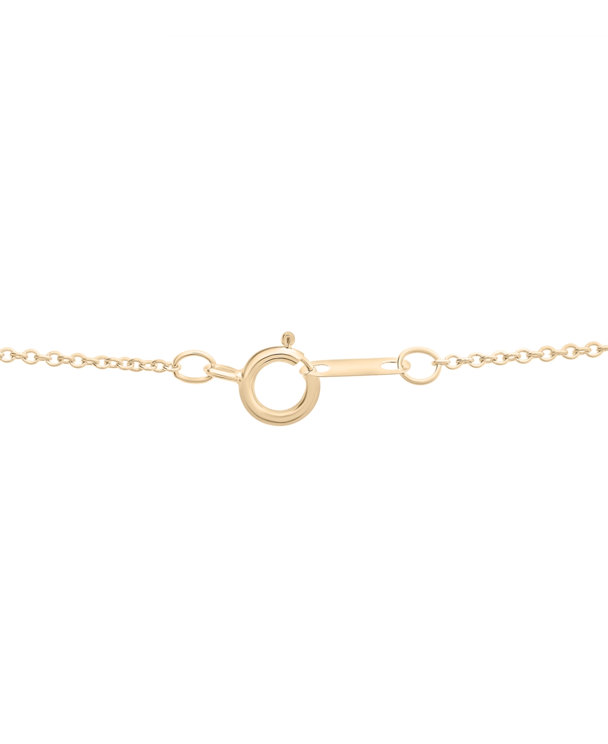 Wrapped Diamond Necklace (1/6 Ct. T.w.) In 10k Yellow Gold, Macy's Exclusive In Gold