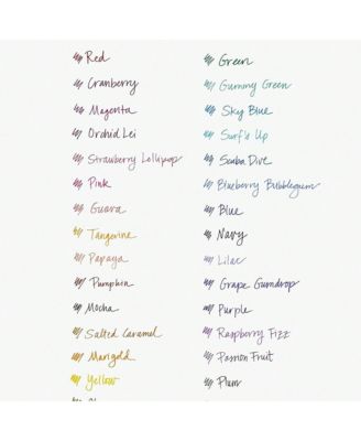 10 Pcs Felt Tip Pens, Assorted Colors, For Journaling, Writing, Note Taking, Planner Coloring, Great For Art Office And School Supplies