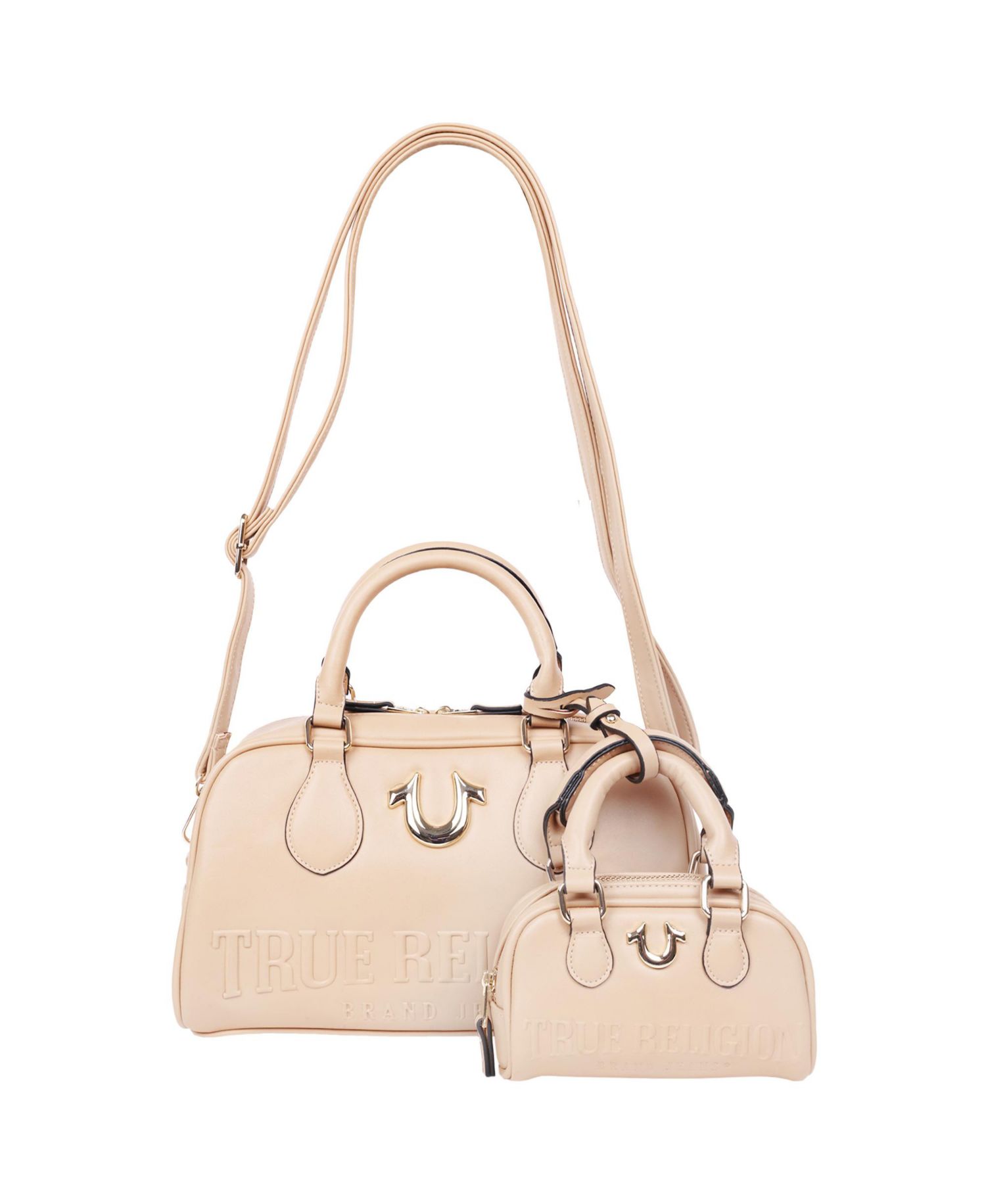 Logo Satchel with Matching Mini Bag