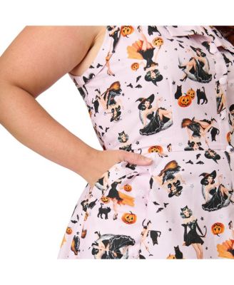 Plus Size 1950s Shirt Dress