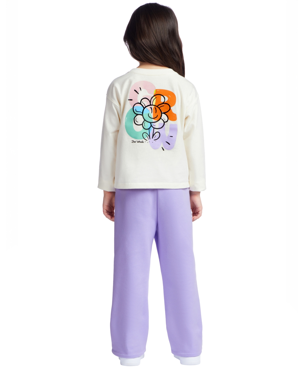 Color Lab Girls 3t-7 Printed Long Sleeves T-shirt In Animal Print