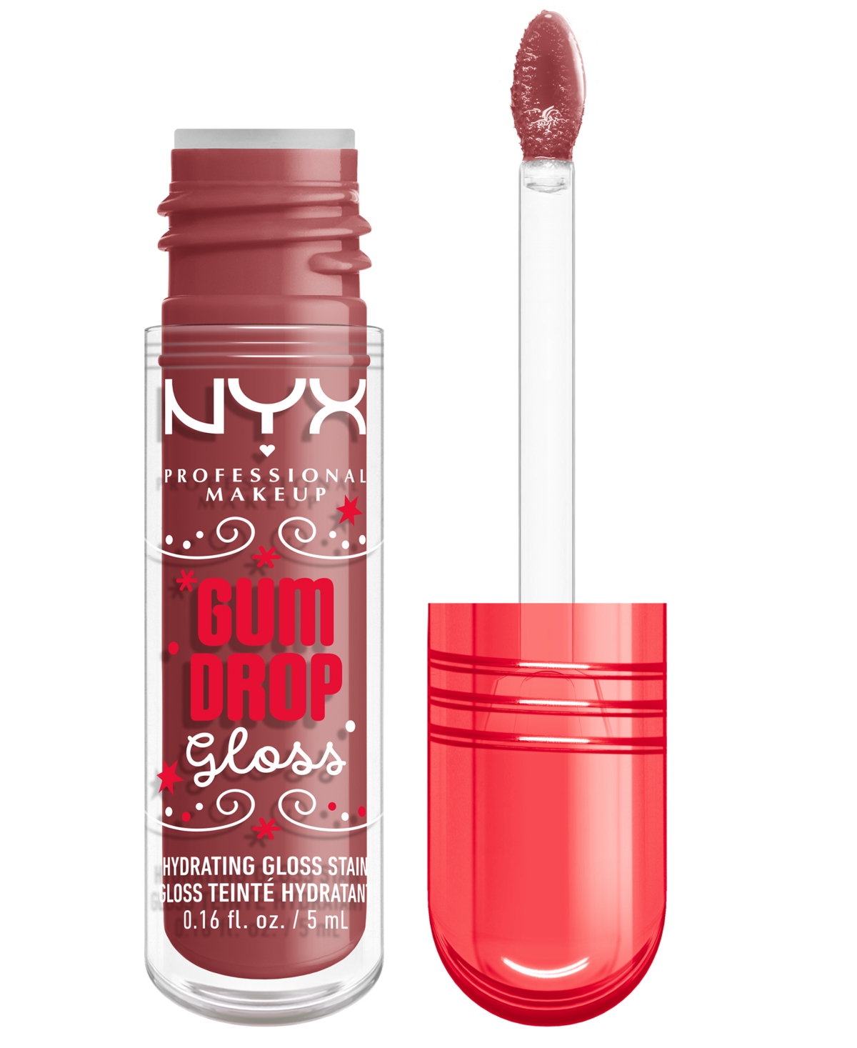 Nyx Professional Makeup Gumdrop Lip Gloss, 0.16 Oz.