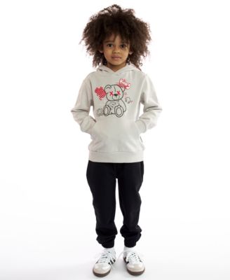 Boys' 5-20 Graphic Print Long-Sleeve Sweatshirt