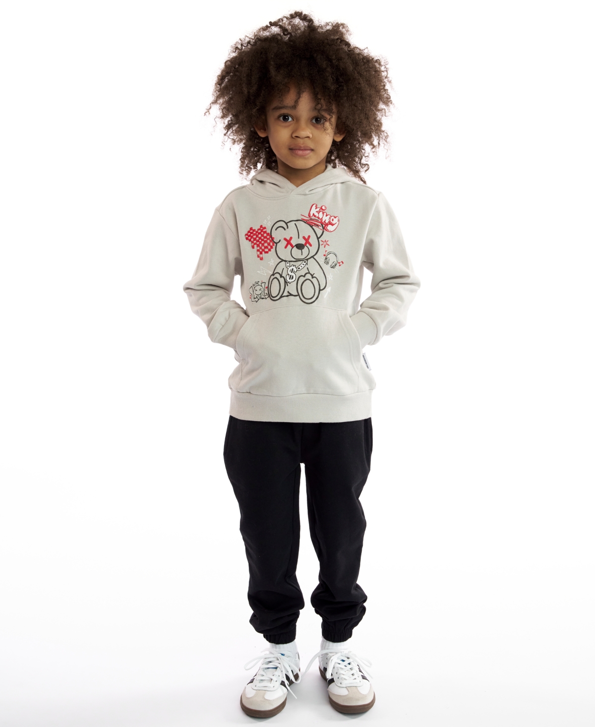 Sovereign Code Boys 5-20 Graphic Print Long Sleeves Sweatshirt In Neutral
