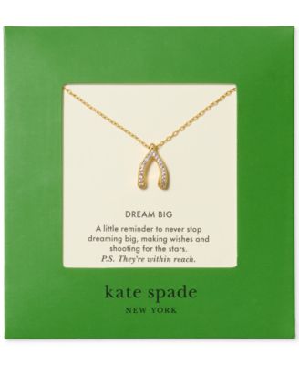 Cubic Zirconia Dream Big Pendant Necklace