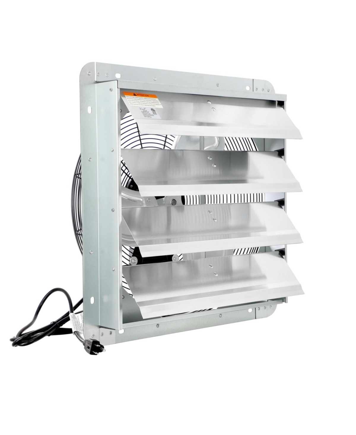 Vie Air Inch Shutter Exhaust Fan with Power Cord
