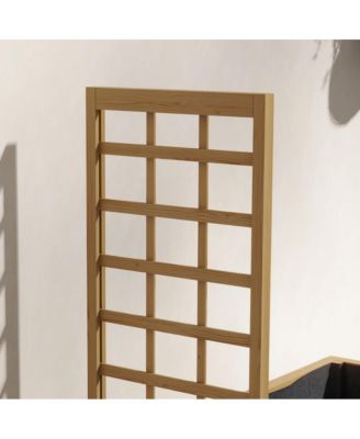 Outsunny Raised Garden Bed with Trellis