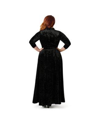 Plus Size Three Quarter Sleeved Starlet Duster