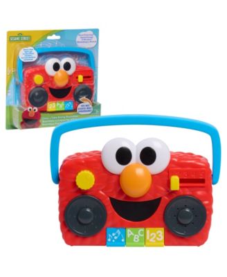 Sesame Street Elmo Take Along Boombox Toy