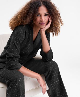 Women's Rhinestone V-Neck Cardigan, Macy's Exclusive