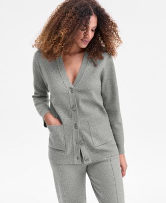 Women's Rhinestone V-Neck Cardigan, Macy's Exclusive