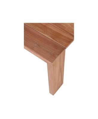 Tulum Teak Outdoor End Table