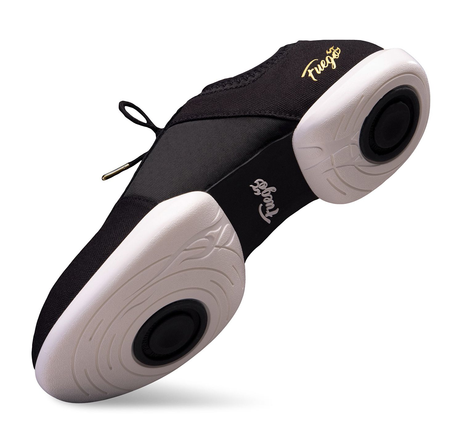 Men's Black Split-sole Sneaker