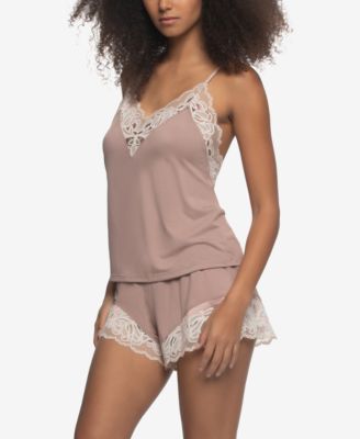 Women's Regular Amelie Jersey Vintage Lace Cami with Shorts
