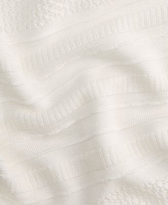 Petite Ruffle Pointelle Sweater, Macy's Exclusive 