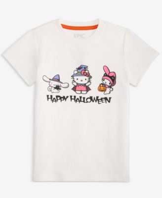 Epic Threads - Girls Toddler 2T-4T Happy Halloween Hello Kitty Short-Sleeve T-Shirt