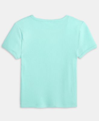 Little & Big Girls Rib Baby Tee, Exclusively at Macy's 
