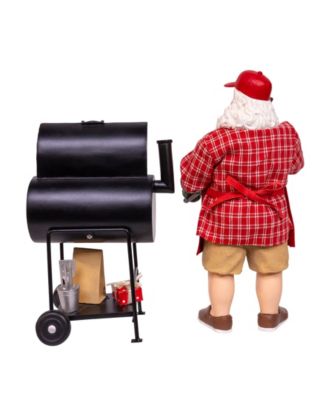 10.75" Barbecue Grill Santa
