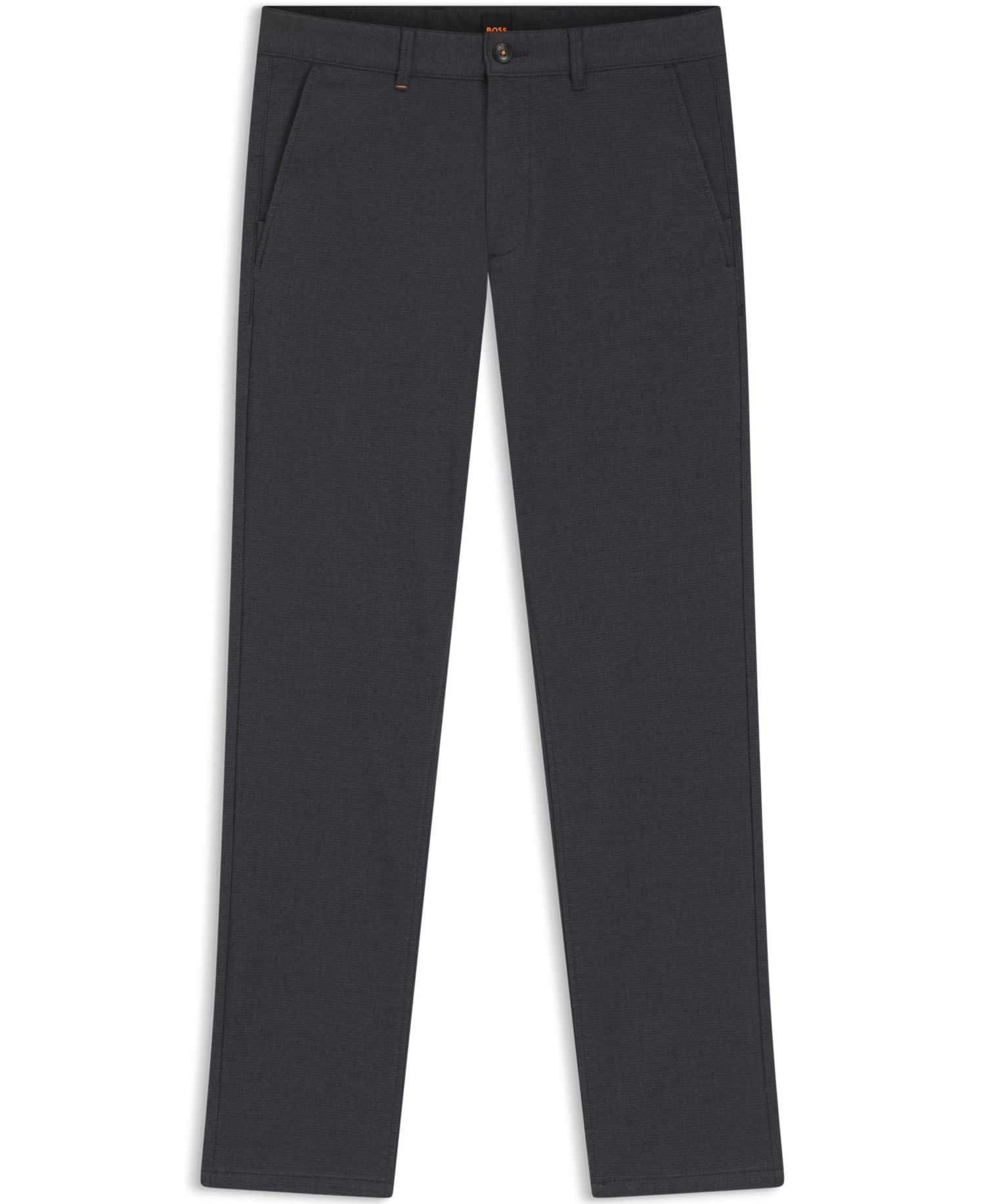 Men's Patterned Stretch Fabric Slim-Fit Pants
