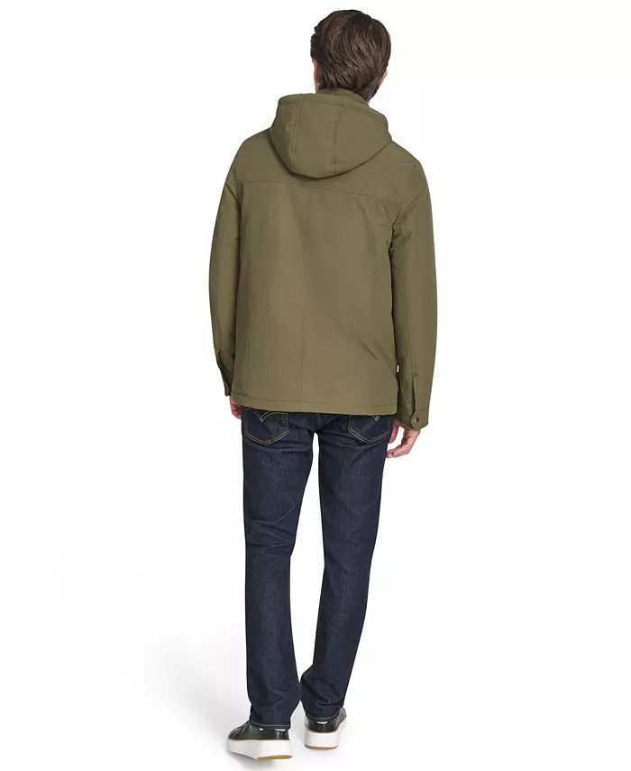 Men's Cotton-Touch Nylon Field Jacket - thumbnail 4