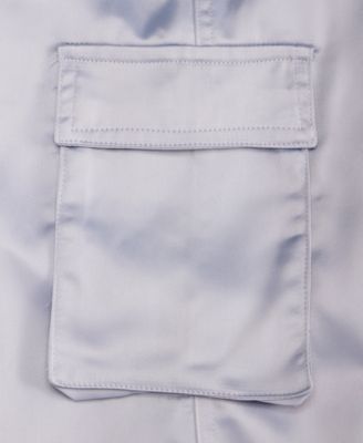 Epic Threads Girls 5-12 Satin Cargo Jogger Pants, Exclusive