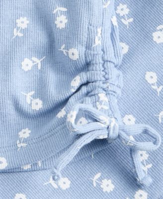 Girls 5-20 Ditsy Floral Square Neck Top, Macy's Exclusive