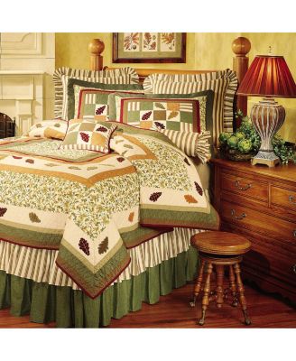 20" x 26" Falling Leaves Cotton Standard Sham - Machine Washable