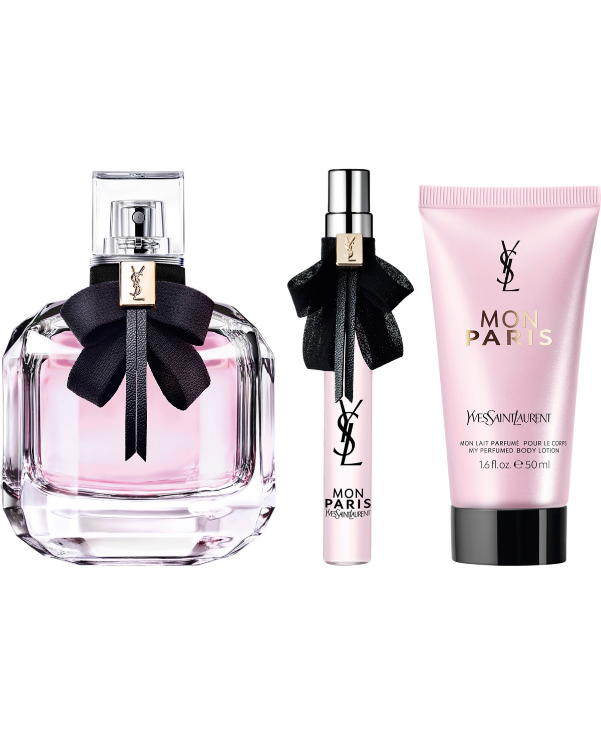 Saint Laurent 3-pc. Mon Paris Eau De Parfum Set In Pink