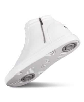 Women's White Wedge Sneaker