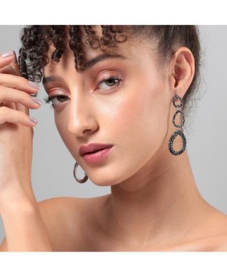 Hollow Teardrop Earrings