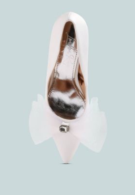 Women's Odette Diamante Embellished Bow Stiletto Pumps