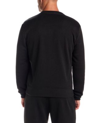 Men's Zip-Front Ribbed Bomber Jacket