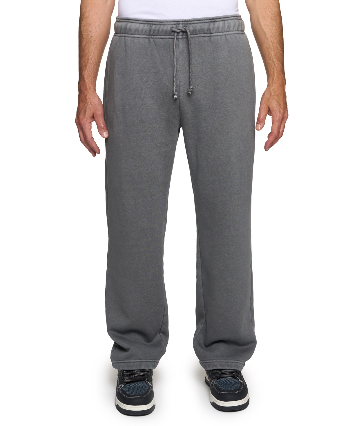 Lazer Men's Loose Fit Drawstring Jogger In Gray