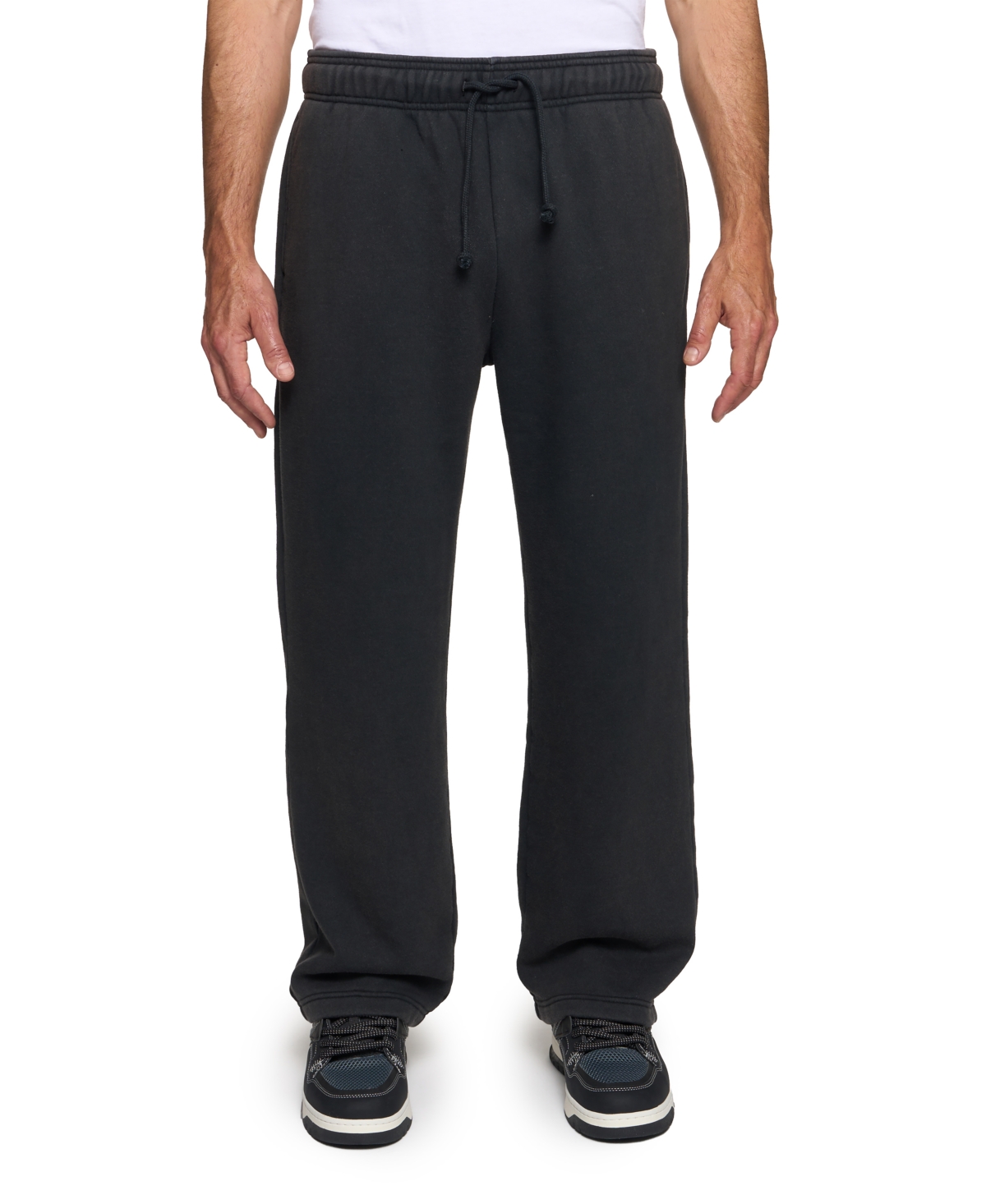 Lazer Men's Loose Fit Drawstring Jogger In Black