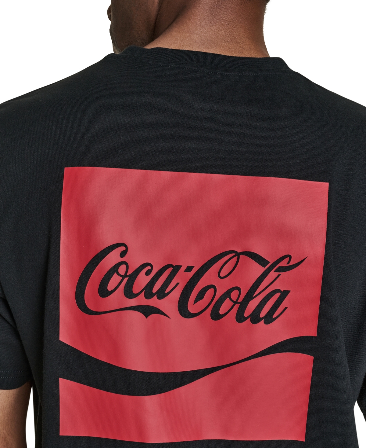 Converse Men's Coca Cola Logo Pull-On T-Shirt