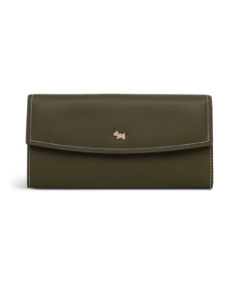 Liverpool Gardens Smooth Leather Flapover Wallet