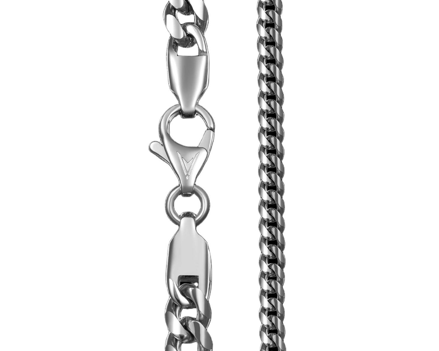 Men's 2.2mm Micro Cuban Chain Necklace