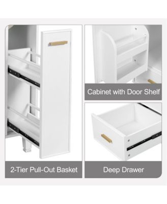 Modern Bathroom Vanity Sink & Deep Drawer