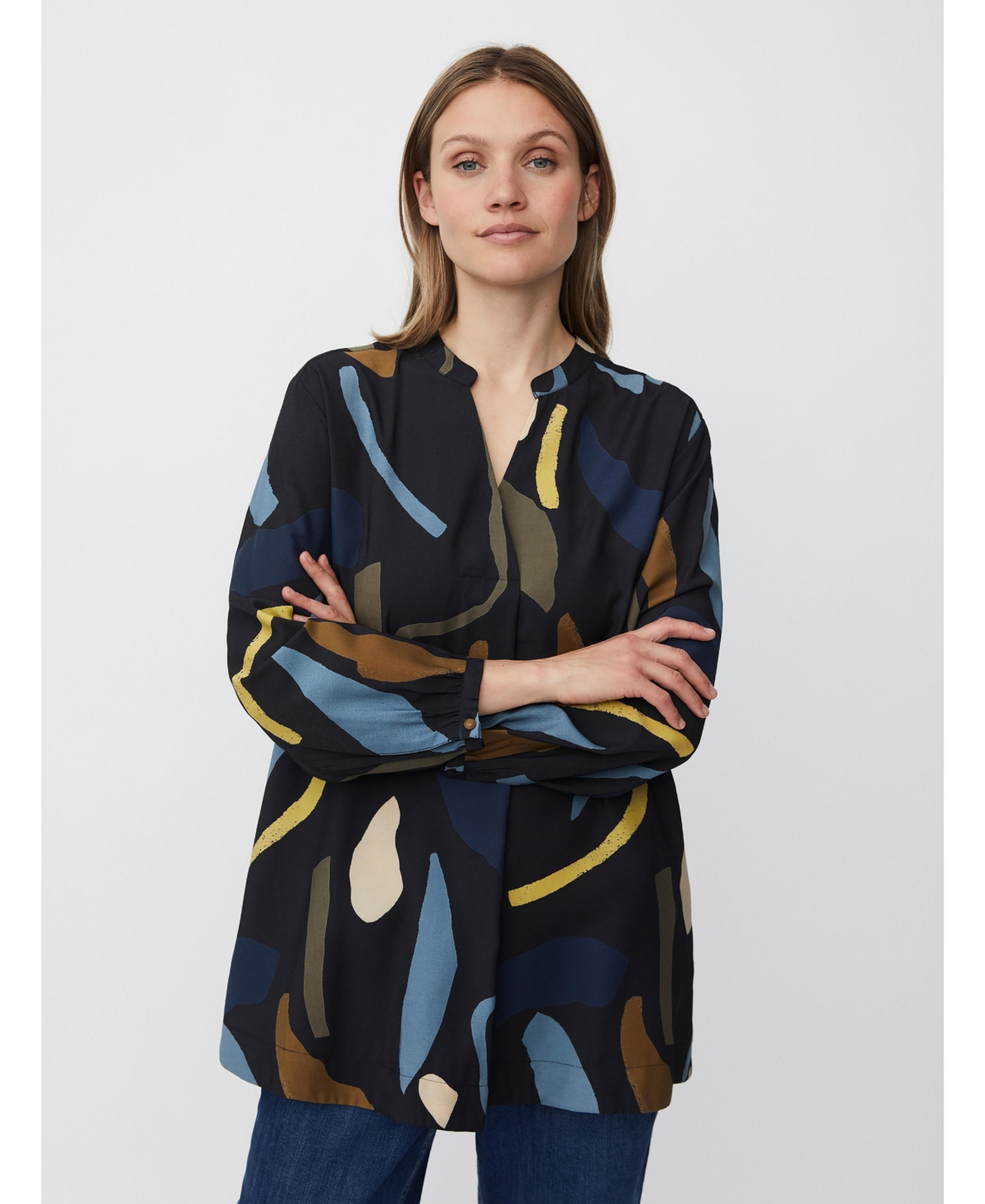 Masai Copenhagen Women's MaGenevra Long Sleeve V-Neck Tunic