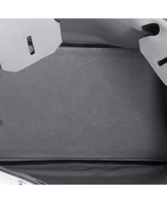 Birkin 30 Handbag Grey Togo with Palladium Hardware