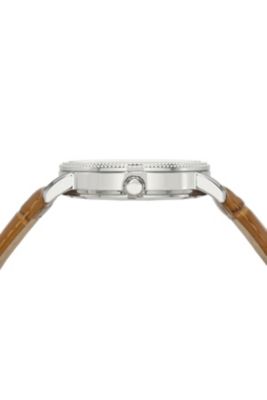 Men's Veritas 1 Genuine Leather Band Watch 1361CVEL