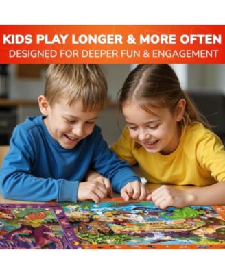 4x100 Pcs Search & Find Puzzles for Kids 4-6