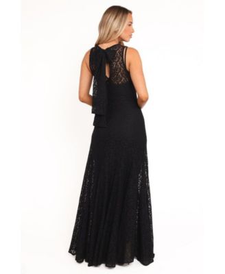 Women's Keani Maxi Dress - Black Lace