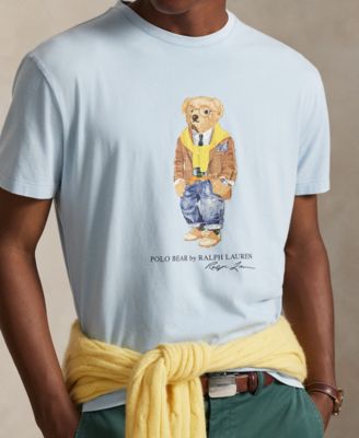 Men's Classic Fit Polo Bear Jersey T-Shirt