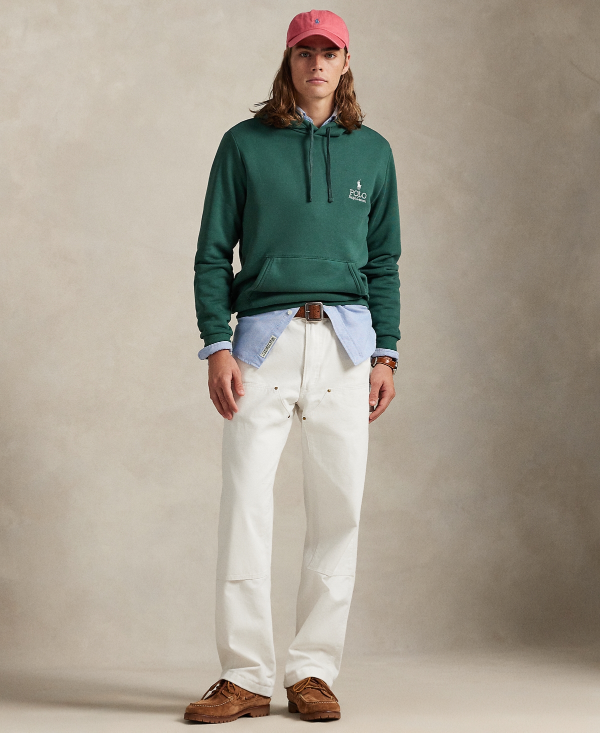 Polo Ralph Lauren Men's Logo Fleece Hoodie Sweatshirt