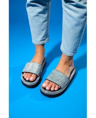 Oeste Rhinestone Platform Sandal (Women)